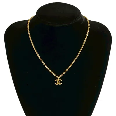 Pre-owned Chanel Plating Necklace () In Gold