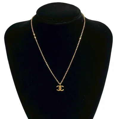 Pre-owned Chanel Plating Necklace () In Gold