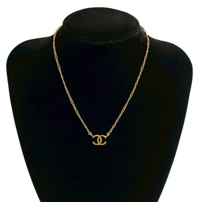 Pre-owned Chanel Plating Necklace () In Gold