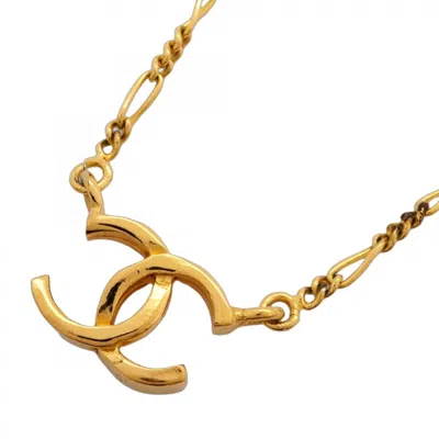 Pre-owned Chanel Plating Necklace () In Gold