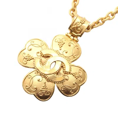 Pre-owned Chanel Plating Necklace () In Gold