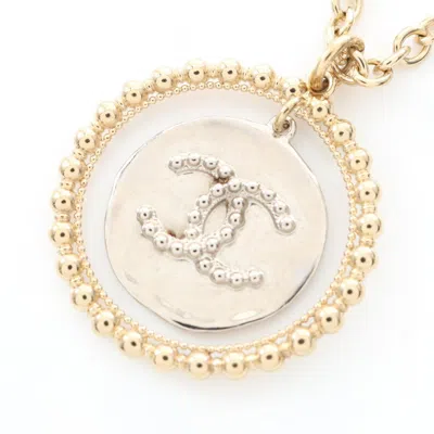 Pre-owned Chanel Plating Necklace () In Gold