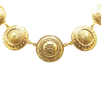 Pre-owned Chanel Plating Necklace () In Gold