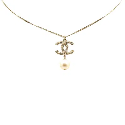 Pre-owned Chanel Plating Necklace () In Gold