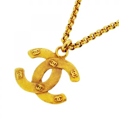 Pre-owned Chanel Plating Necklace () In Gold