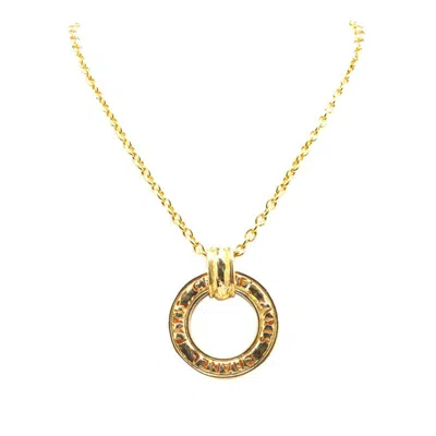 Pre-owned Chanel Plating Necklace () In Gold