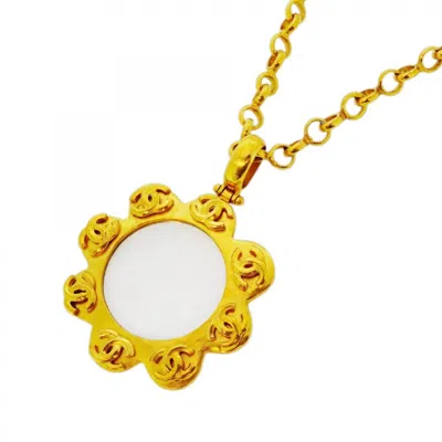 Pre-owned Chanel Plating Necklace () In Gold