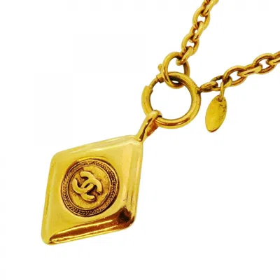Pre-owned Chanel Plating Necklace () In Gold