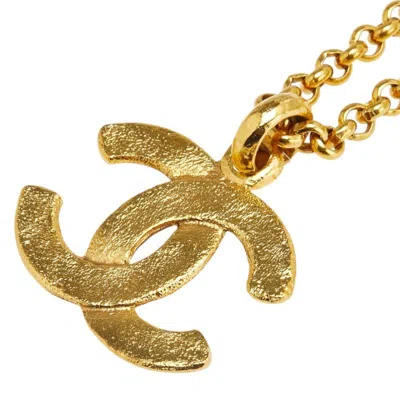 Pre-owned Chanel Plating Necklace () In Gold