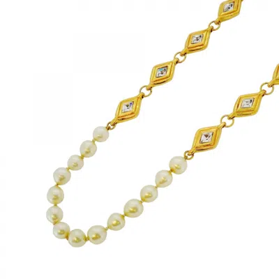 Pre-owned Chanel Plating Necklace () In Gold