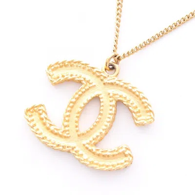 Pre-owned Chanel Plating Necklace () In Gold