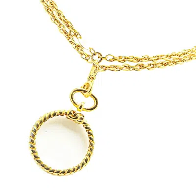 Pre-owned Chanel Plating Necklace () In Silver