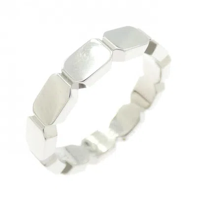 Pre-owned Chanel Platinum 950 Band Ring ()