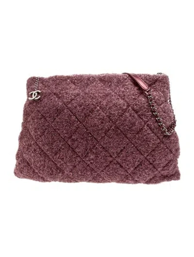 Pre-owned Chanel Pluto Glitter Shopping Tote