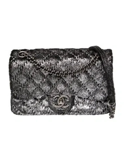 Pre-owned Chanel Ponyhair Paris-salzburg Rectangular Mini Flap Bag