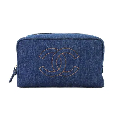 Pre-owned Chanel Pouch () In Blue