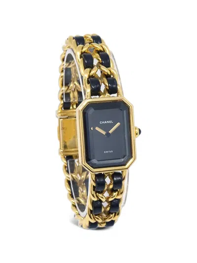 Pre-owned Chanel Premiere 26mm Watch In Black