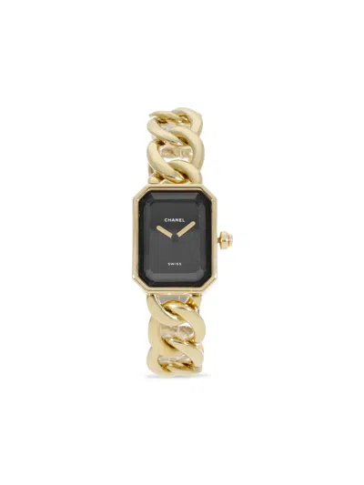 Pre-owned Chanel Première 27mm In Black