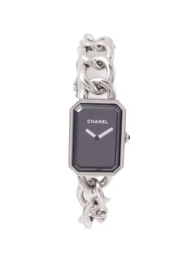 Pre-owned Chanel Première 27mm Watch In Black