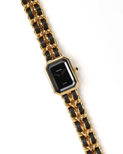 Pre-owned Chanel Premiere M 20mm Watch In Multi