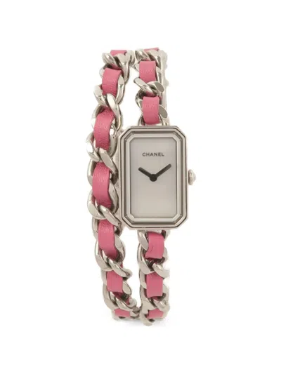 Pre-owned Chanel Première Rock 16mm Watch In White