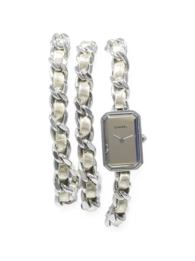 Pre-owned Chanel Première Rock 23mm Watch In Neutrals
