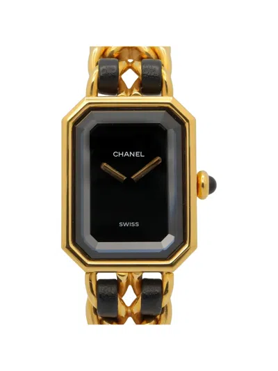 Pre-owned Chanel Premiere S 26mm Watch In Black