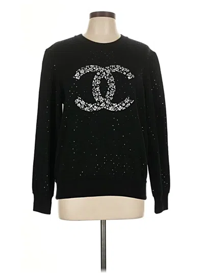 Pre-owned Chanel Pullover Sweater In Black