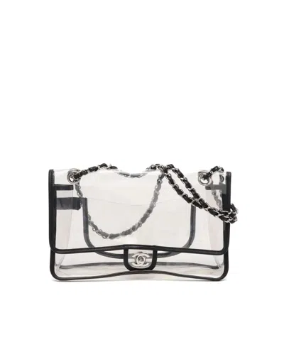 Pre-owned Chanel Pvc Naked Flap Bag