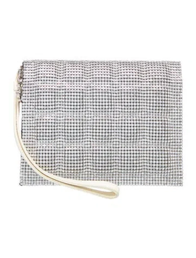 Pre-owned Chanel Quilted Crystal Clutch