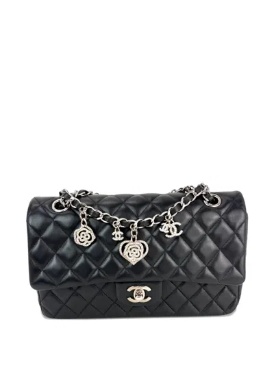 Pre-owned Chanel Quilted Flap Shoulder Bag In Black