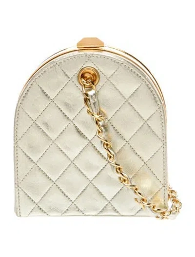 Pre-owned Chanel Quilted Frame Chain Bag