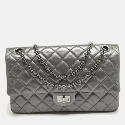Pre-owned Chanel Quilted Leather 226 Reissue 2.55 Flap Bag In Multi