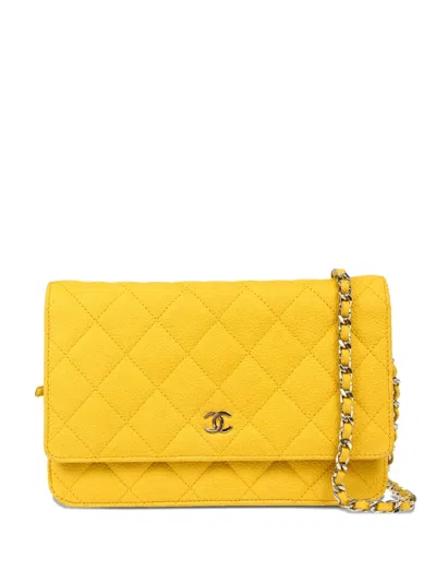 Pre-owned Chanel Quilted Leather Crossbody Bag