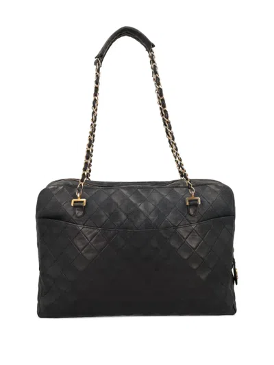Pre-owned Chanel Quilted Leather Tote Bag