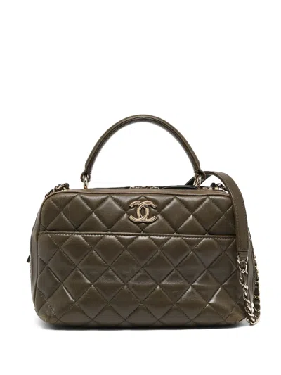 Pre-owned Chanel Quilted Leather Tote Bag