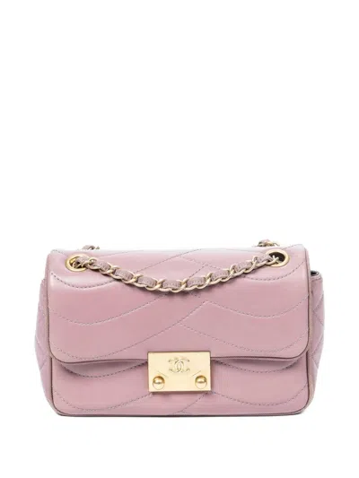 Pre-owned Chanel Quilted Shoulder Bag In Pink