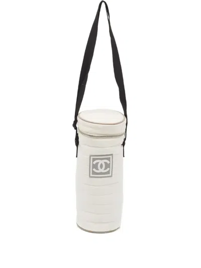 Pre-owned Chanel Quilted Sport Line Bottle Holder