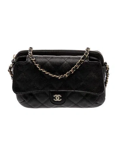 Pre-owned Chanel Ready To Fold Tote In Black