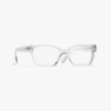 Chanel Rectangle Eyeglasses In Metallic