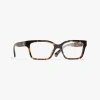 Chanel Rectangle Eyeglasses In Multi