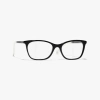 Chanel Rectangle Eyeglasses In Black & White 
