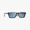 Chanel Rectangle Sunglasses In Blue