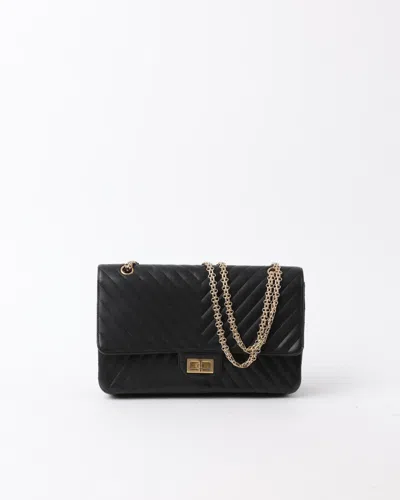 Pre-owned Chanel Reissue 2.55 227 Double Flap Bag