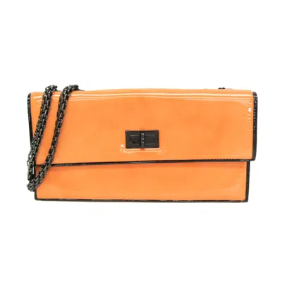 Pre-owned Chanel Reissue 2.55 Wallet On Chain Quilted Patent Multicolour Leather Shoulder Bag Bag ()