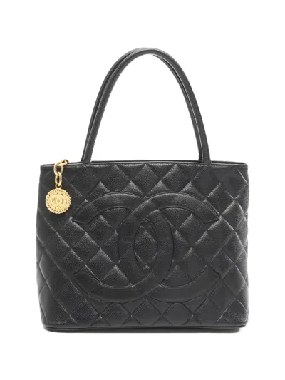 Pre-owned Chanel Reissue Tote Bag In Black