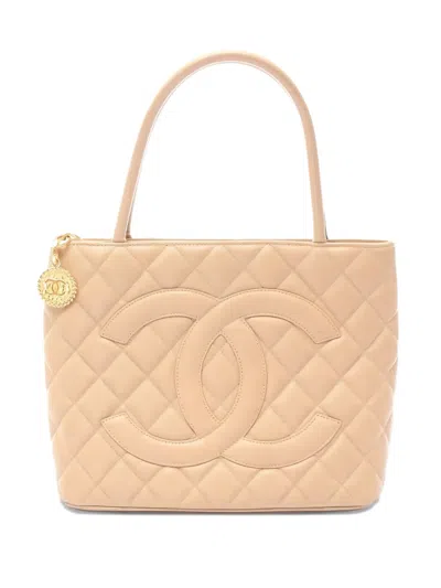 Pre-owned Chanel Reissue Tote Bag In Neutral