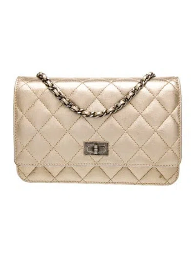 Pre-owned Chanel Reissue Wallet On Chain