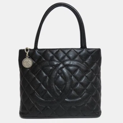 Pre-owned Chanel Reproduction Tote Bag Caviar Skin