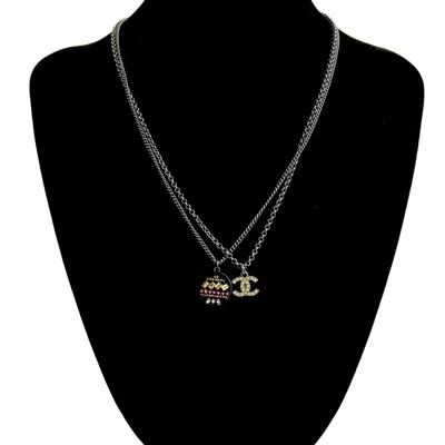 Pre-owned Chanel Rhinestone Necklace () In Multi